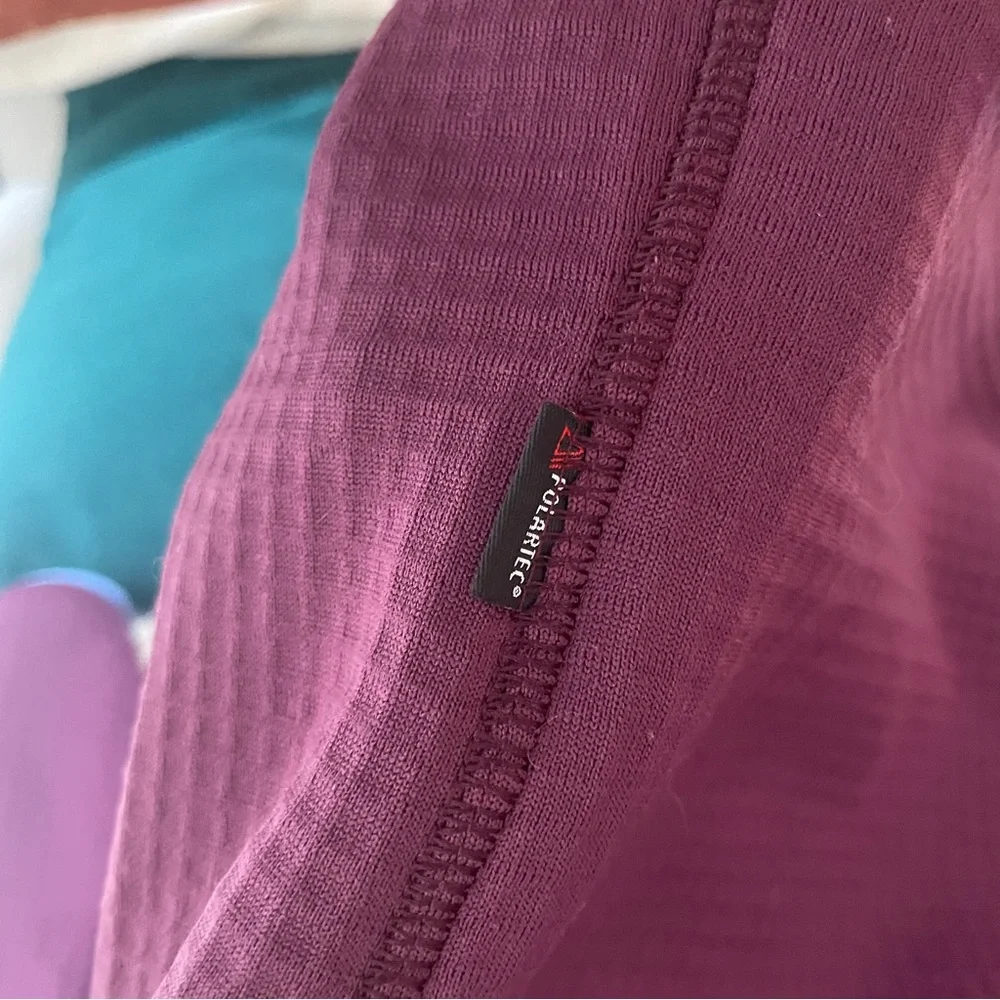 Fayettechill Maroon Leah Polartec Hoodie - Womens XS EUC - Picture 5 of 6